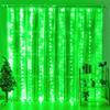 Curtain Garland On The Window USB Power Fairy Lights Festoon with Remote New Year Garland Led Lights Christmas Decoration