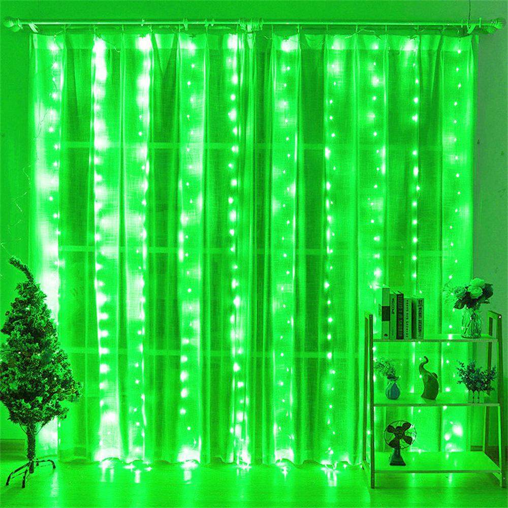 Curtain Garland On The Window USB Power Fairy Lights Festoon with Remote New Year Garland Led Lights Christmas Decoration