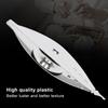 2Pcs Silver Tatting Shuttle Iron Sewing Accessory Durable Knitting Tool  Weaving Machine Use