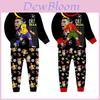 Conjunto de Pijama Infantil con Estampado Cr7 de Tejido Suave con Dibujos Animados para Niños y Niñas
