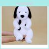 Spotty Dog Plush Toy Pillow For Girls Sleep Aid Soft Stuffed Animal Gift