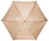 GHERARDINI AURORA 1GD Logo Jacquard Folding Umbrella In Beige Japan 55cm Ribs 17001-01G Yarn-Dyed (Made Japan) Women's (Free Size)