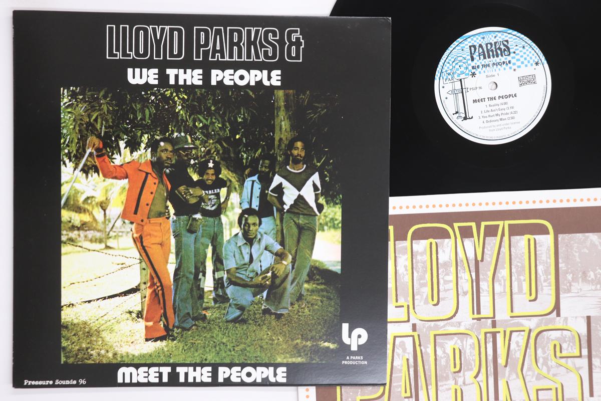 

LP Record LLOYD PARKS WE THE PEOPLE Meet The People PSLP96SSORANGE Parks Pressure 2017 UK Reggae Ska Dub Used