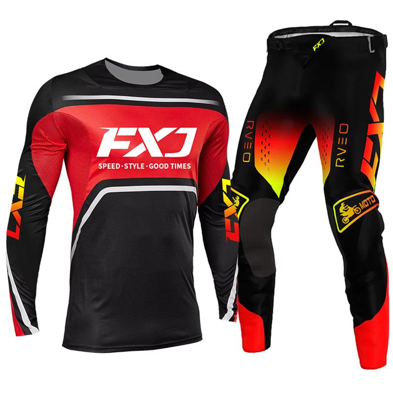 Motocross-Ausrüstungsset für Kinder 4 5 6 7 8 9 10 11 12 13 Jahre Jugend Kind Motorrad Junge Mädchen Jersey Hose Kits Rennanzug Offroad Enduro MX MTB