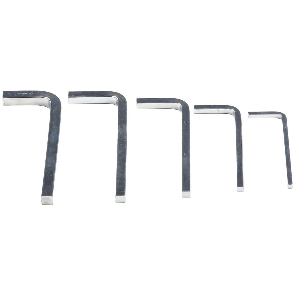 5Pcs/Set Hand Tools L Shape Square Head Wrench Square Key 4 Point Wrench Screwdriver Set 3-7mm Tools For Mechanic