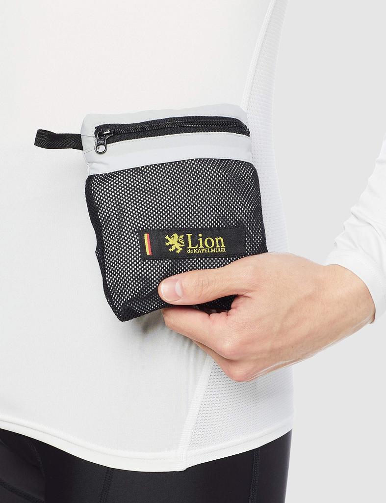 Lion de Capelmuur Stretch Vindvest Størrelse L Vest, Vindtett, Vannavvisende, Kan pakkes ned, Grå,