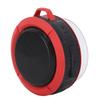 Suction Cup Bluetooth Speaker 3.7v 500mah IP65 Waterproof Portable Wireless Speaker for Bathroom Outdoor Red