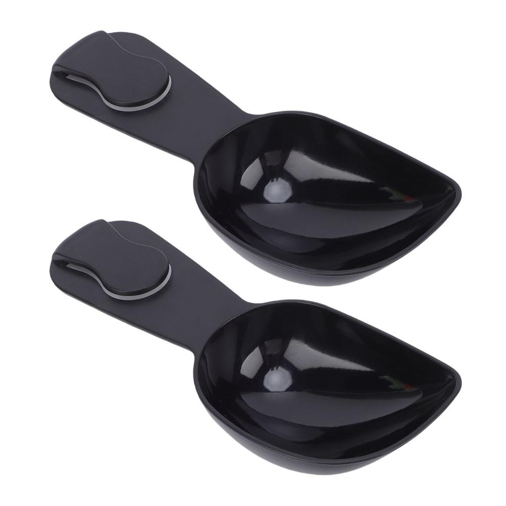 2pcs Set Plastic Coffee Scoop Multifunctional Tablespoon Scoop Coffee Measuring Spoon Espresso