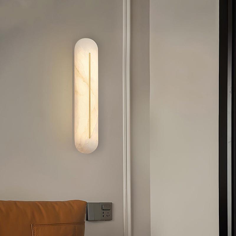 Marble Luxury Staircase Light - Spanish & Italian High-End Bedroom, Balcony, Hallway, Entrance, & Bedside Wall Lamp