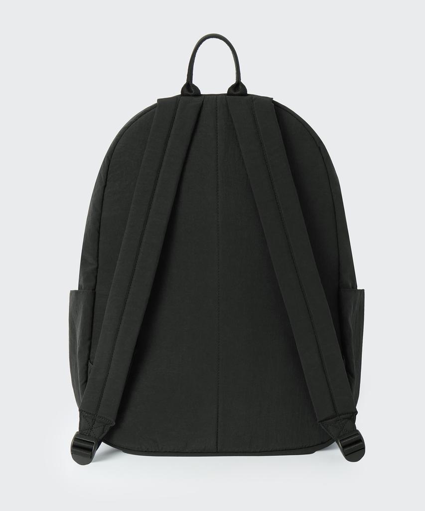 Musinsa Standard Crinkle Round Pocket Backpack [Black]