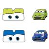 Foil Aluminium Cartoon Car Windshield Sun Shade Big Eyes Cars Front Window Visor