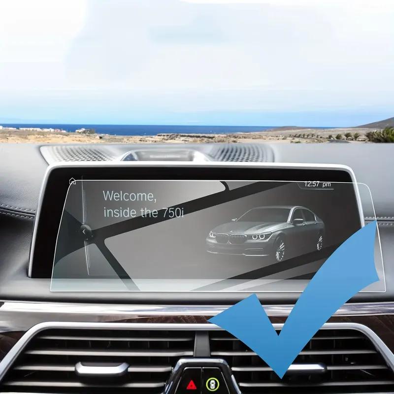 Car Screen Protector for BMW X5 2014-2018 X6 2015- 25.91cm HD Clear Tempered Glass Scratch Resistant Touchscreen Cover Film