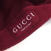 Pristine GUCCI cap GG Monogram Canvas and Leather Bordeaux cotton Women L 833272 Used