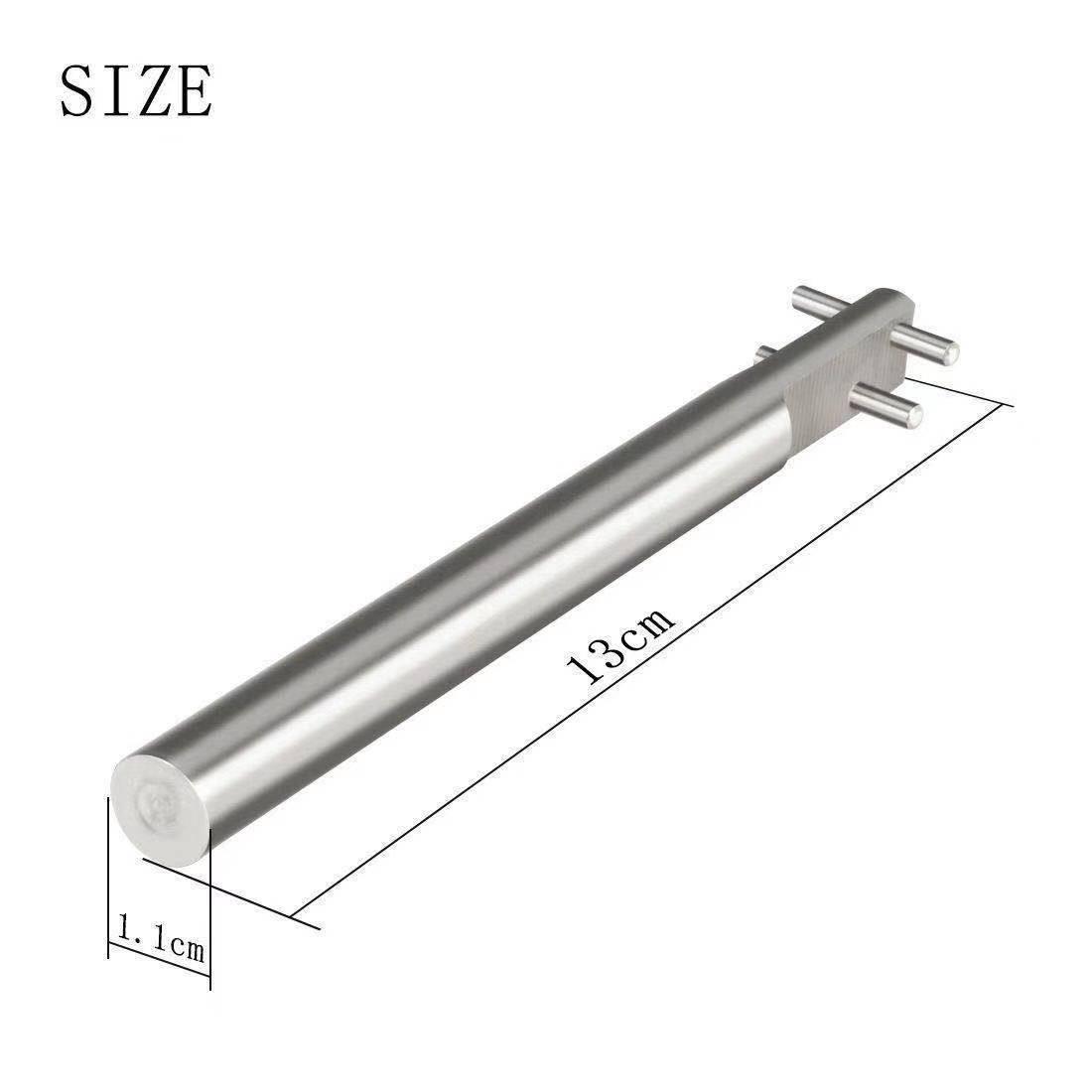 Silver Steel Saxophone Key Cap Adjustment Wrench - Impact Resistant & Strong Torque Musical Instrument Tool