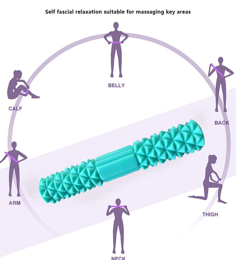 Barra de resistência para fisioterapia, barra flexível antiderrapante para exercícios de mão, alivia a dor da tendinite e melhora a força de preensão