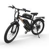 Bicicletta elettrica EMOKO EC27 con doppia batteria 20*25ah per consegne urbane e trasporto merci, 27,5", 500W, freni idraulici anteriori e posteriori, autonomia massima di 150-180 km.