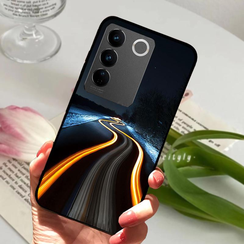 For Vivo V2230 V27 Pro 5G Case Popular Animal Cool Soft Back Protective Cover For Vivo V2237 V27e VivoV27 V 27 E Phone Bag Case