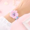 Cute 3D Flower & Butterfly Watch with Soft PVC Case - Youngsters's Learning Clock, Analog Quartz Movement Wristwatch for &, - (Low Voltage)