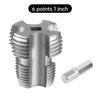 4 Points 6 Points PPR Water Pipe Internal Thread Opener For PVC Plastic Pipe Thread Tap Hand Electric Drills Hand Tools