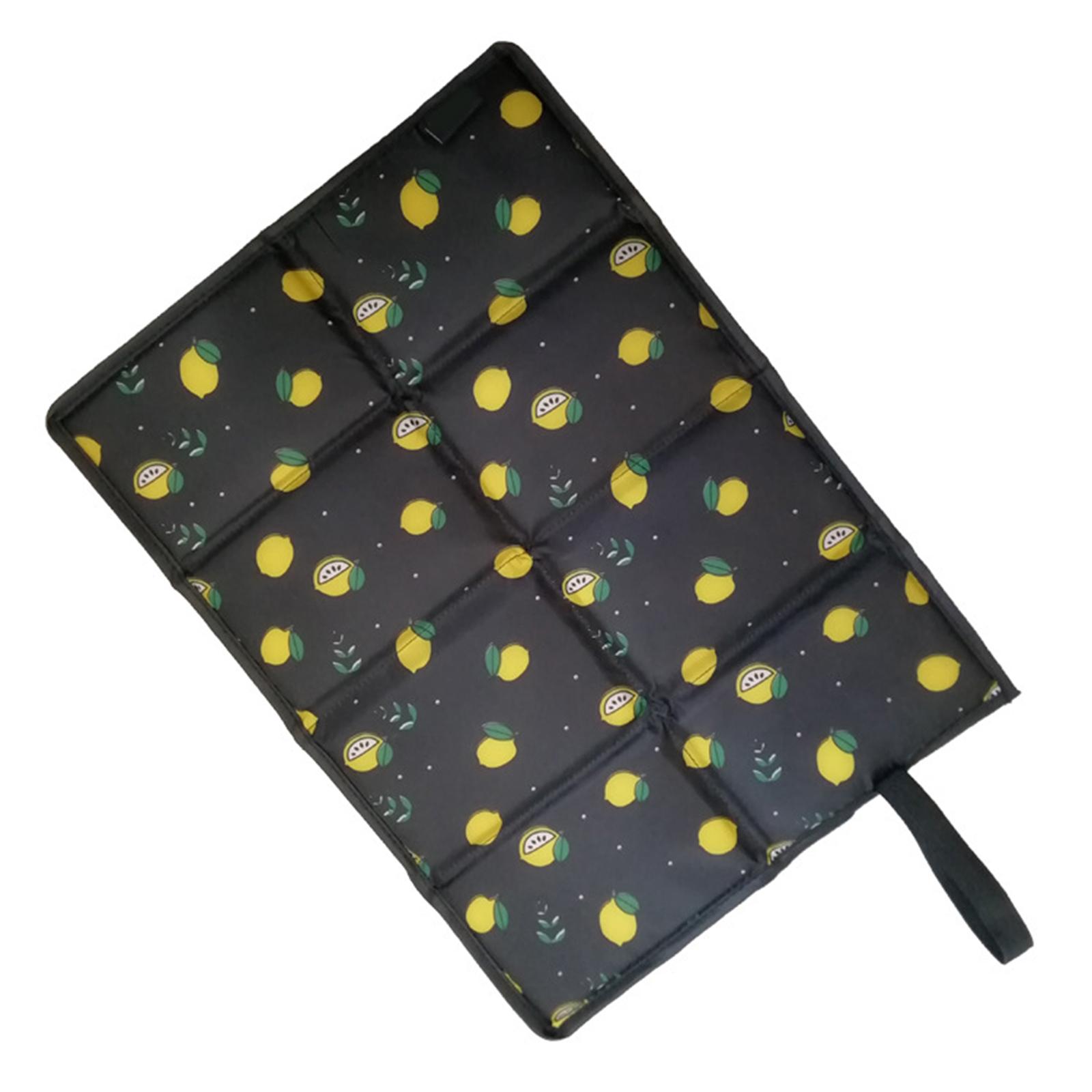 

Folding Sit Pad Waterproofs Seats Pad Camping Moistureproof Seats Pad Foldable Cushion Outdoor Picnics Sitting Pad Enduring 2
