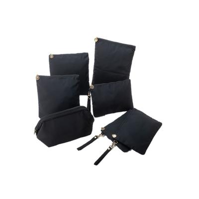 Little Princess Travel Pouch Set with Icon Black 7-Piece Stickers,