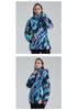 Women's Winter Ski Suit: Windproof, Waterproof, and Wear-Resistant Jacket for Single and Double Boarders.