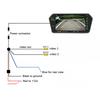 7 Inch Screen LCD Full HD Mirror Parking Monitor Bluetooth USB FM Video Player Automatic Display For Car Backup Rear Camera