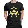 Print Amateur Ham Radio T-Shirt Unisex Round Neck Short Sleeve Tops  100%Cotton Summer Top Tee