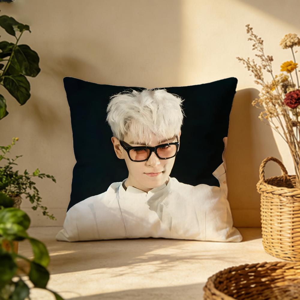 Hot TTOPTOPPSD Cushion Cover Versatile DoubleSided Pillow Case Fit for Sofa Bed Car  Daily Decor