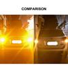 2pcs Car LED 1156 BA15S P21W BAU15S PY21W 1157 BAY15D 7443 LED Bulbs 144SMD CanBus Lamp Reverse Turn Signal Light Bulbs 7