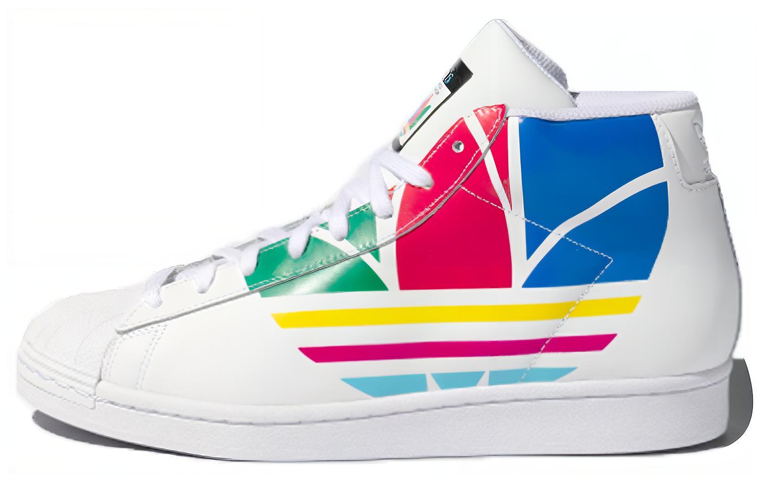 

Adidas Pro Model Shoes White Multi Color FY1549 39⅓