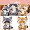Cute Raccoon Plush Toy For Girls Perfect Companion For Bedtime