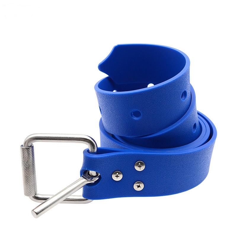 Ready Stock Multi-Color Free Diving Silicone Weight Belt Cross-Border Diving Lead Block Weight Belt Swim & Dive Gear Accessory One size fits all 1.3M тиффани синий