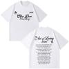 Olivia Dean Art Of Loving Tour 2026 Graphic T Shirt Unisex Unisex Fashion T Shirt Summer Loose Casual Cotton Shortsleeved Tshirts