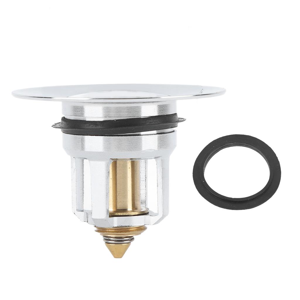 Universal Bathroom Sink Stopper Brass Spring Core Drain Stopper Deodorant Sealing Plug
