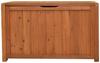 Garden Garden Natural Wood Bench Box Washed White Width 80cm X Depth 31cm X Height (Storage) 50.5cm BOX-B800WHT