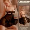 Yiyue's New Sexy Halter Lace Seductive Pajamas and Hot See-through Uniforms Wholesale 8564