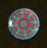 Ceramic Bohemian Style Decorative Plate Living Room Desk Sitting Plate Home Hotel Background Wall Hanging Art Plate