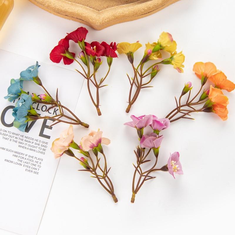 DIY Handmade Headdress Accessories Semi-finished Simulation Bouquet Flowers Shoes Hats Hair Clips Clothing Clothing Accessories Elegance Fake Flowers
