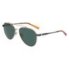 Shinola Grüne Piloten-Sonnenbrille Unisex Sh2101s 718 60