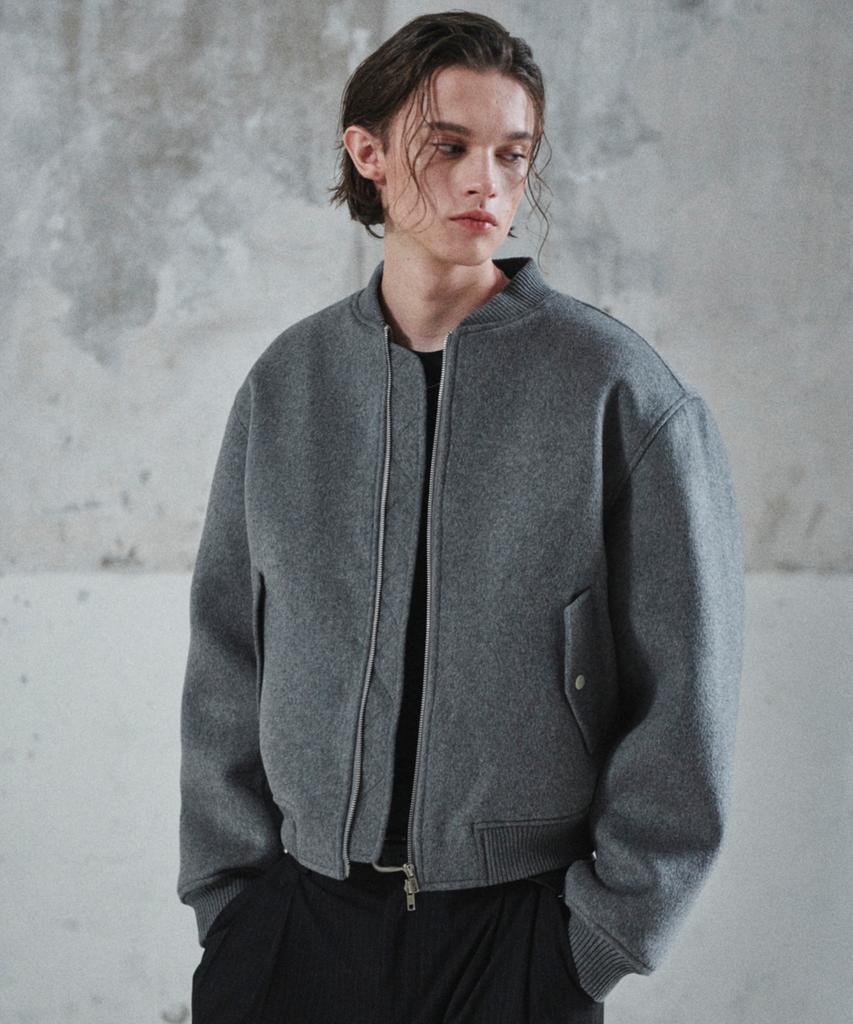 Glw Heavyweight Round Blouson Grey
