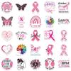10/50Pcs Cancer Awareness/Breast Cancer Awareness Stickers Graffiti Stickers for DIY Skateboard Motorcycle Bicycle Stickers