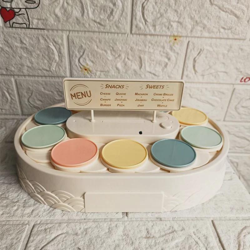 Automatic Rotating Dessert Sushi and Cake Display Stand for Parties