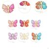 6x Cover Caps Cup Accessories Water Covers Decoration Colorful Butterfly Dustproof Silicone