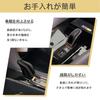 Kylorune Compatible New Vellfire Alphard 40 Series Accessory Shift Knob Cover Dedicated Goods Interior Handle Decoration Parts (Glossy Black)