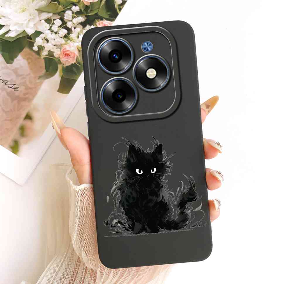 For Itel S23 Plus 4G Case Simple Style Sunset Soft Silicone Back Cover For ITEL S23 Plus 4G Phone Cases Fundas