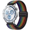 22mm 20mm Braided Nylon Strap For Huawei Watch GT5-4-3-2 Pro 46mm Samsung Watch 7/6/5/4 Magnetic Bracelet For Amazfit GTR4 Band