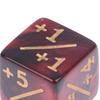 1 Stk. 16 mm 6-seitige Würfelzähler +1/-1 Würfel Kinderspielzeug Zählwürfel für Spiel