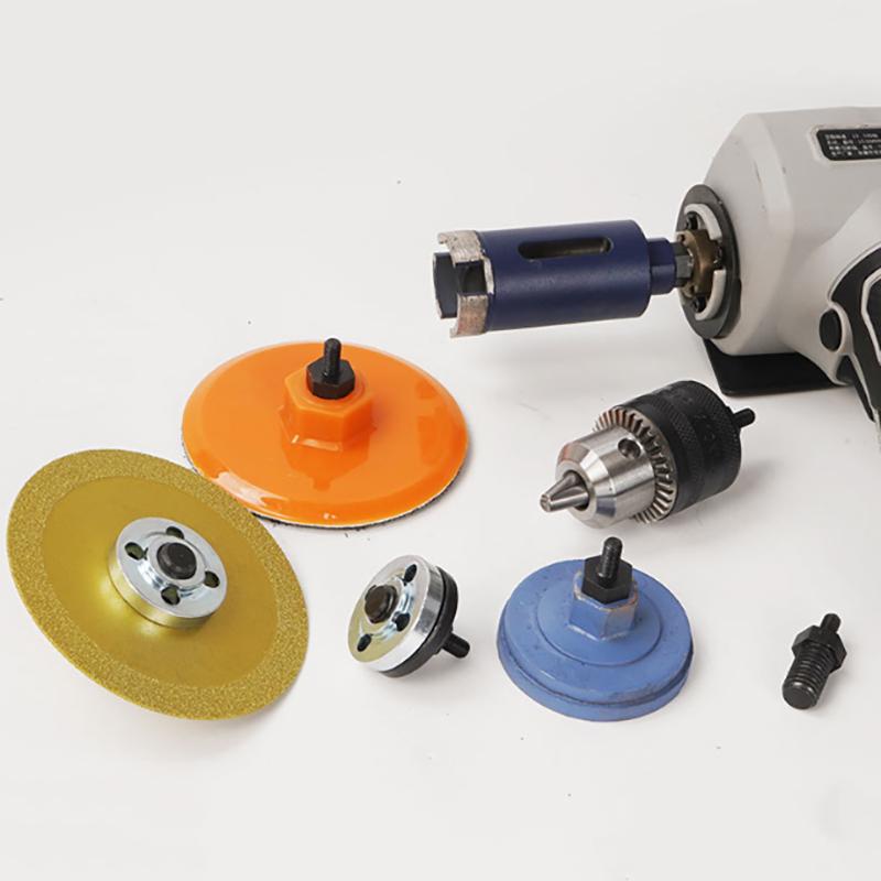 Asta di Conversione Multifunzionale da 3 Pollici per Trapano Elettrico Manuale M5 a M10/M14 a M10 Conversione per Smerigliatrice Angolare