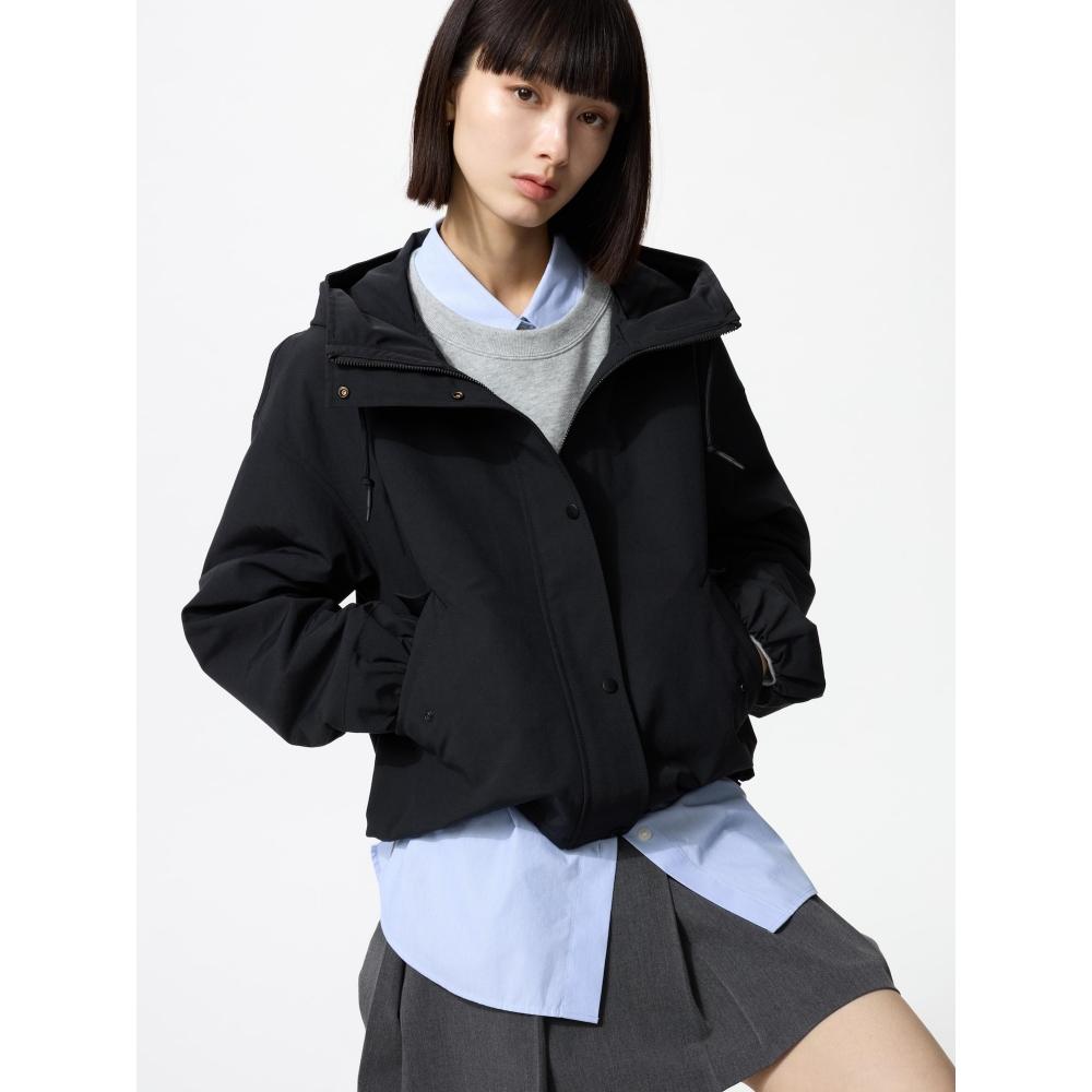 Uniqlo Japan Cotton Blend Short Parka